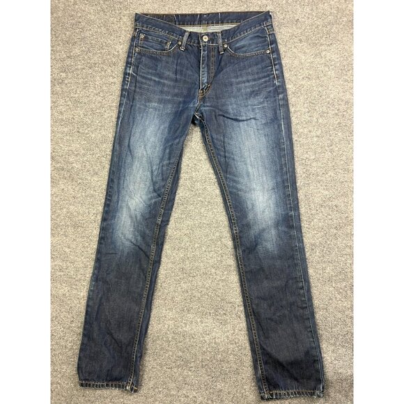 Levi's Other - Levi's 511 Jeans Men's W34 x L34 Blue Denim Slim Straight Tapered Leg Red Tab